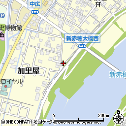 兵庫県赤穂市中広603周辺の地図