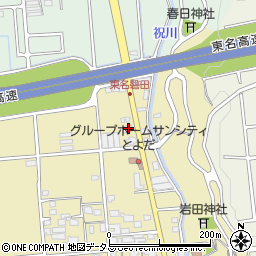 静岡県磐田市豊田23周辺の地図