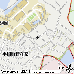 兵庫県加古川市平岡町新在家2343-3周辺の地図