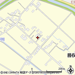 静岡県牧之原市勝俣528-2周辺の地図