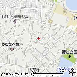 兵庫県加古川市平岡町新在家2159-7周辺の地図