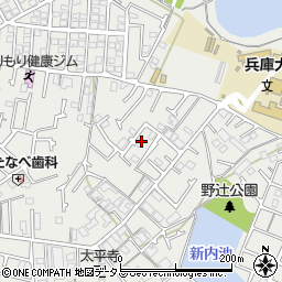 兵庫県加古川市平岡町新在家2159-18周辺の地図