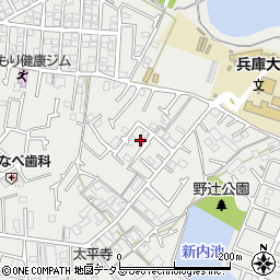 兵庫県加古川市平岡町新在家2162-4周辺の地図