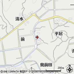 愛知県知多郡南知多町内海平居62周辺の地図