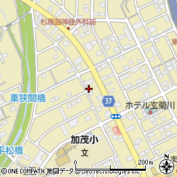 静岡県菊川市加茂5075周辺の地図