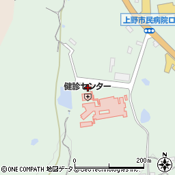 上野センター薬局周辺の地図