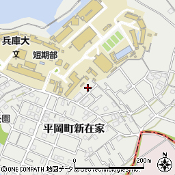 兵庫県加古川市平岡町新在家2323-30周辺の地図