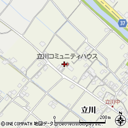 岡山県赤磐市立川614周辺の地図