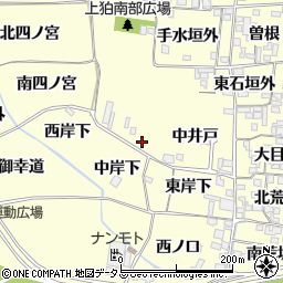 京都府木津川市山城町上狛鈴畑43周辺の地図
