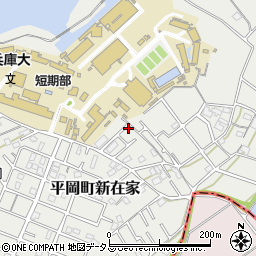 兵庫県加古川市平岡町新在家2323-10周辺の地図