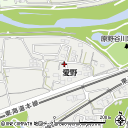 静岡県袋井市愛野2677-5周辺の地図