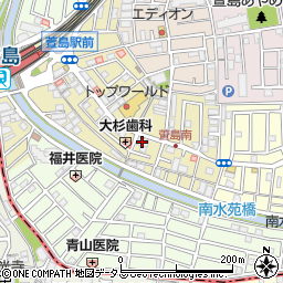 大阪シティ信用金庫寝屋川支店周辺の地図