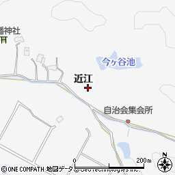 兵庫県神戸市西区押部谷町近江周辺の地図