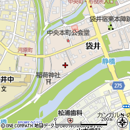 静岡県袋井市袋井221周辺の地図