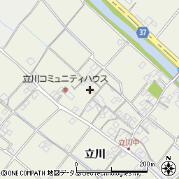 岡山県赤磐市立川633周辺の地図