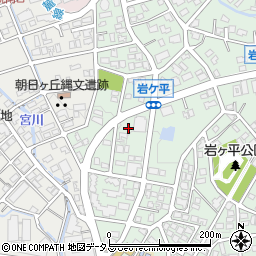 兵庫県芦屋市岩園町26-8周辺の地図