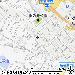 兵庫県加古川市平岡町新在家685-10周辺の地図