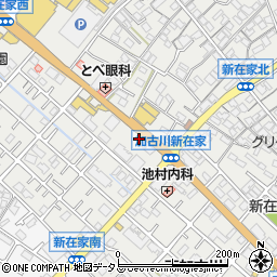 兵庫県加古川市平岡町新在家503-5周辺の地図