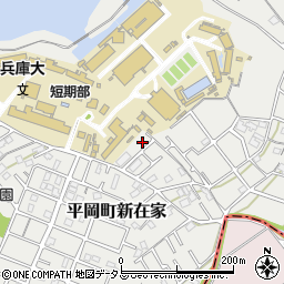 兵庫県加古川市平岡町新在家2323-31周辺の地図