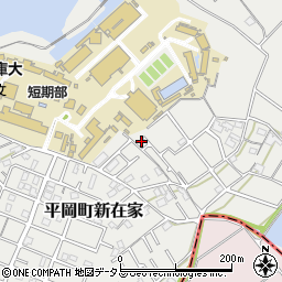兵庫県加古川市平岡町新在家2327-24周辺の地図