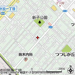 愛知県豊橋市つつじが丘周辺の地図