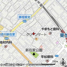 兵庫県加古川市平岡町新在家315周辺の地図