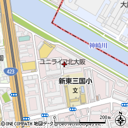 ユニライフ北大阪周辺の地図