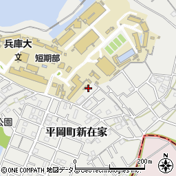 兵庫県加古川市平岡町新在家2323-17周辺の地図