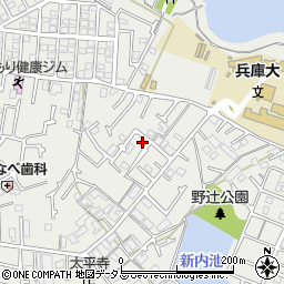 兵庫県加古川市平岡町新在家2162-12周辺の地図