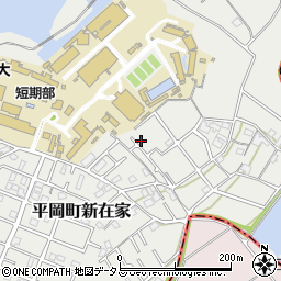 兵庫県加古川市平岡町新在家2327-38周辺の地図