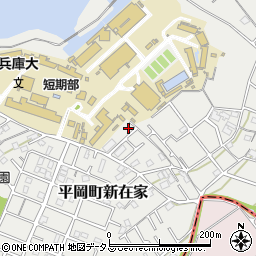 兵庫県加古川市平岡町新在家2323-32周辺の地図