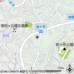 兵庫県芦屋市岩園町26-10周辺の地図