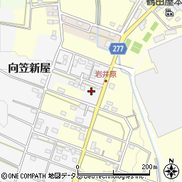 静岡県磐田市向笠新屋772-15周辺の地図