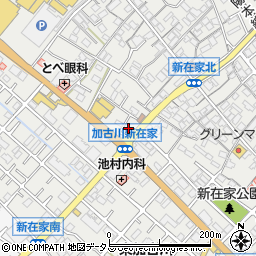 兵庫県加古川市平岡町新在家507-16周辺の地図