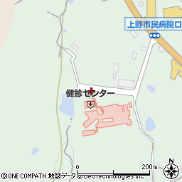 上野センター　薬局周辺の地図