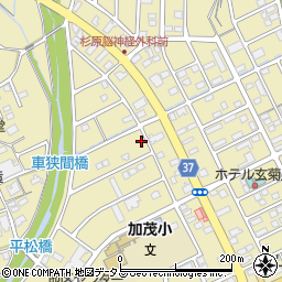 静岡県菊川市加茂5040周辺の地図