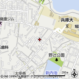 兵庫県加古川市平岡町新在家2114-5周辺の地図