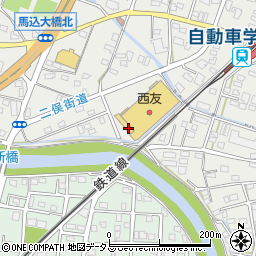 静岡県浜松市中央区有玉南町2320周辺の地図
