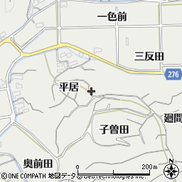 愛知県知多郡南知多町内海平居24周辺の地図