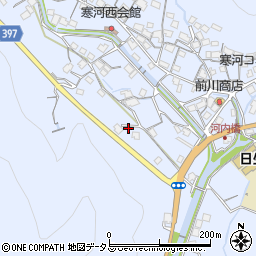 岡山県備前市日生町寒河3826周辺の地図
