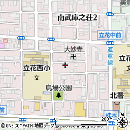 田辺マンション周辺の地図