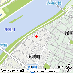 兵庫県赤穂市大橋町10-23周辺の地図