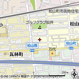 兵庫県西宮市松山町4周辺の地図