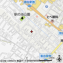 兵庫県加古川市平岡町新在家675-1周辺の地図
