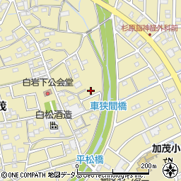 静岡県菊川市加茂651-1周辺の地図