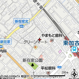 兵庫県加古川市平岡町新在家1520-10周辺の地図
