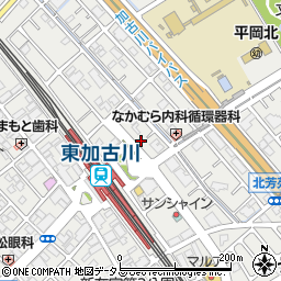 兵庫県加古川市平岡町新在家1357-11周辺の地図
