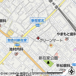兵庫県加古川市平岡町新在家353周辺の地図