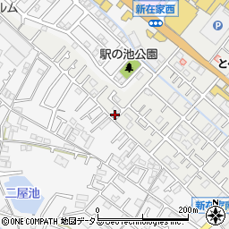 兵庫県加古川市平岡町新在家688-5周辺の地図