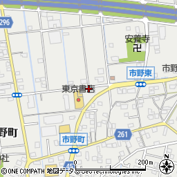吉田屋市野支店周辺の地図